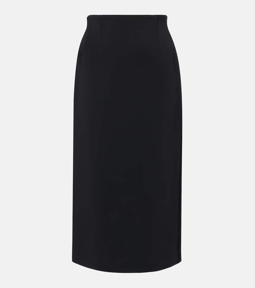 Pece crêpe pencil skirt