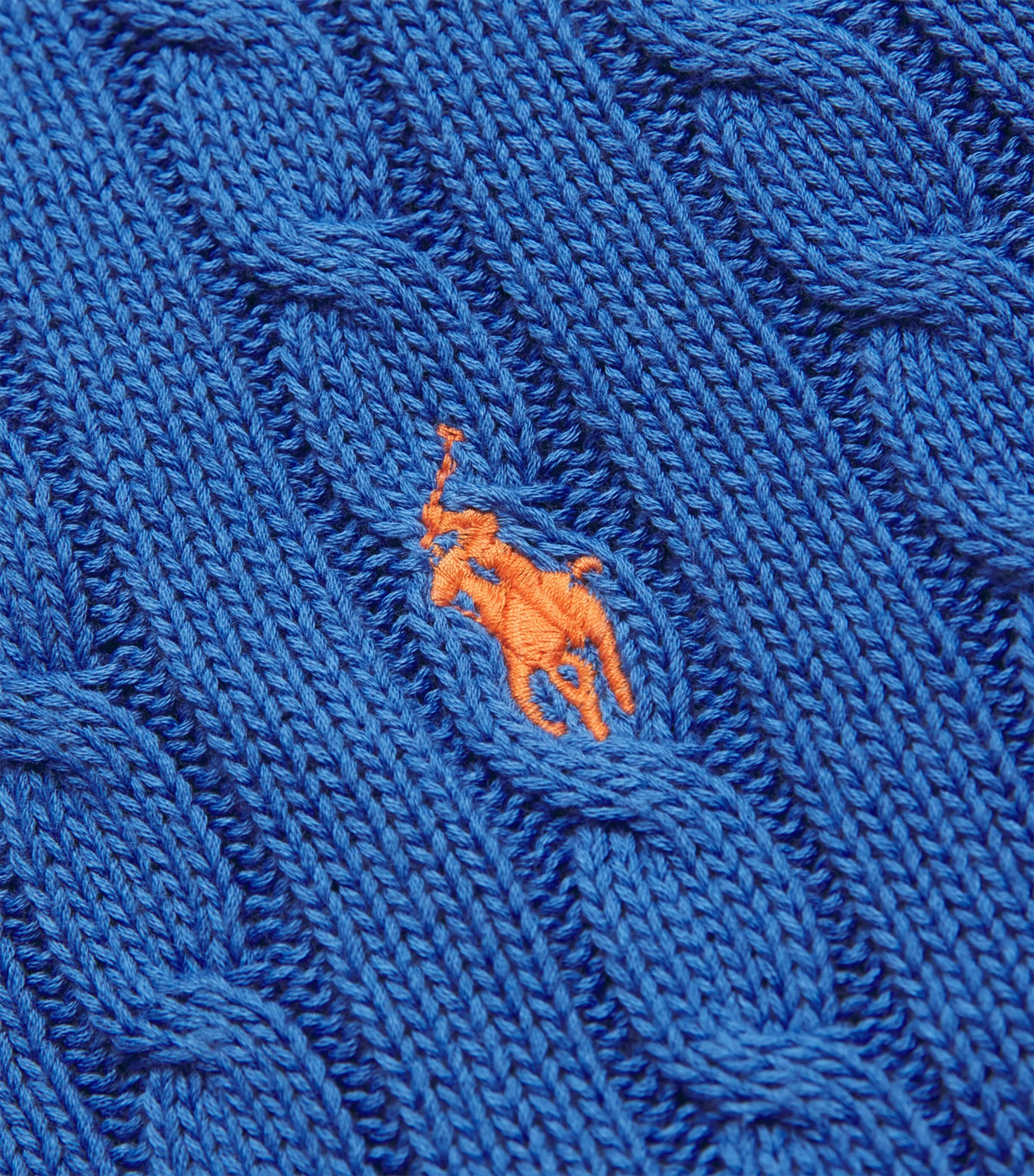 Cotton Short-Sleeve Sweater