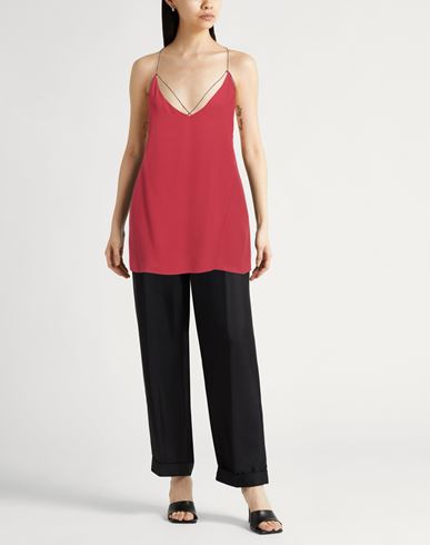 Fabiana Filippi Woman Top Red Size 4 Viscose, Ecobrass