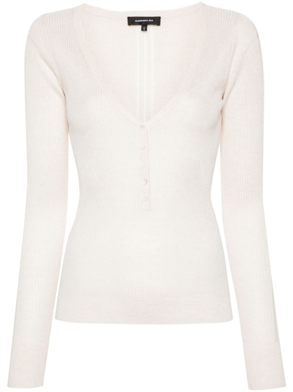 Fine-knitted top - Neutrals