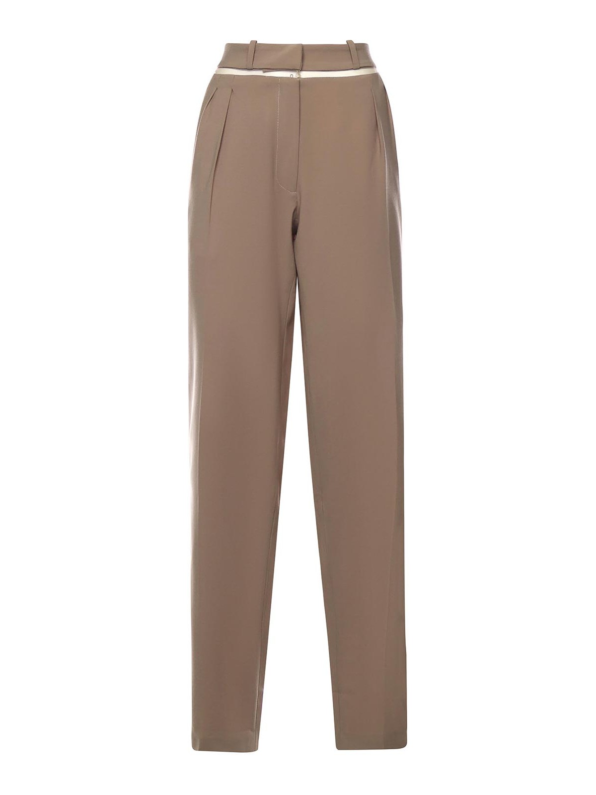 Tailored Wide-leg Trousers