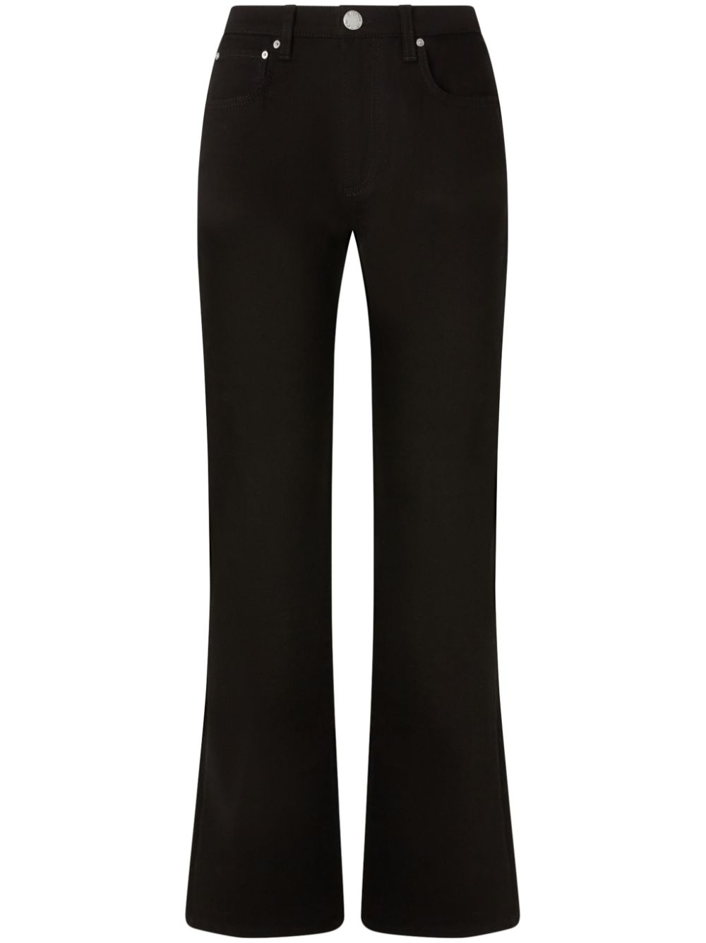 Straight-leg jeans - Black