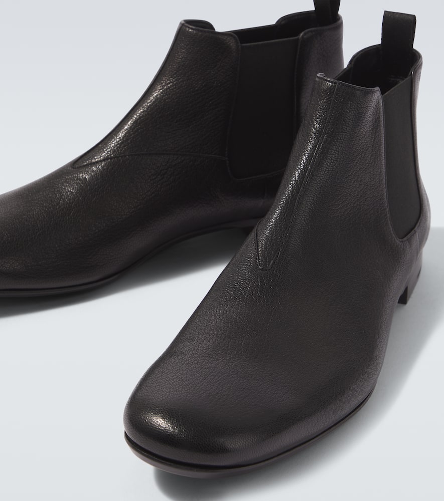 Leather Chelsea boots