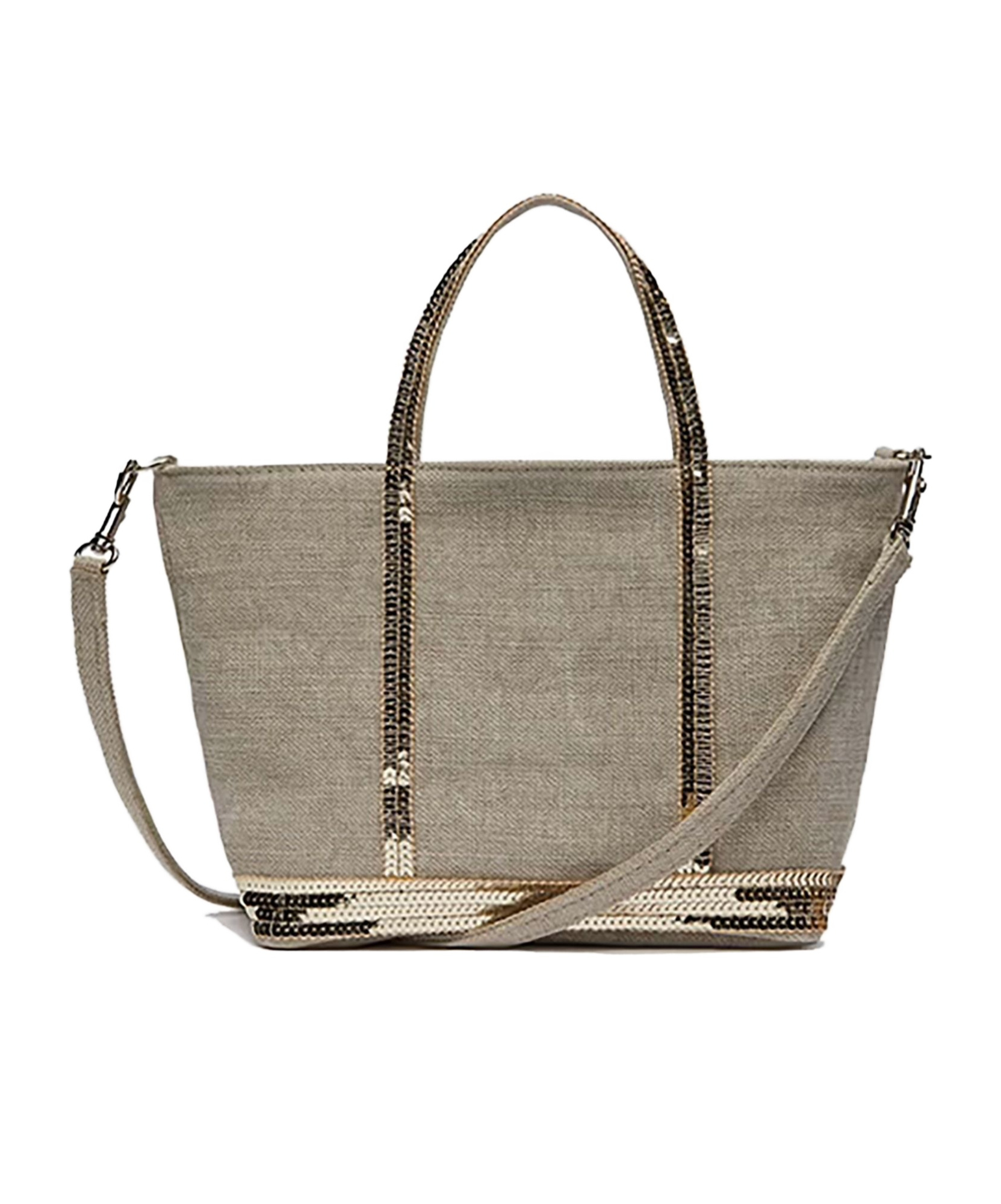Cabas dual handle cross-body bag