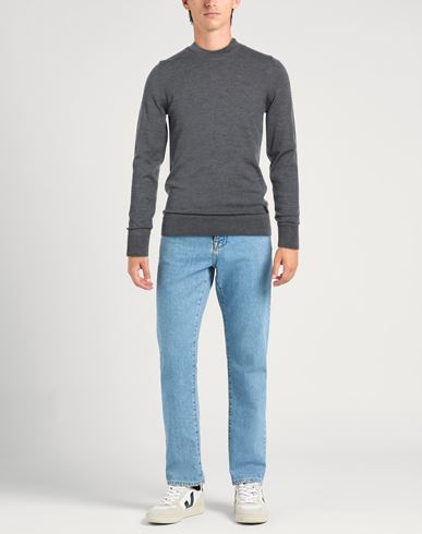 Man Sweater Grey Size L Wool
