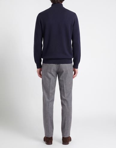 Man Turtleneck Midnight blue Size 38 Cashmere