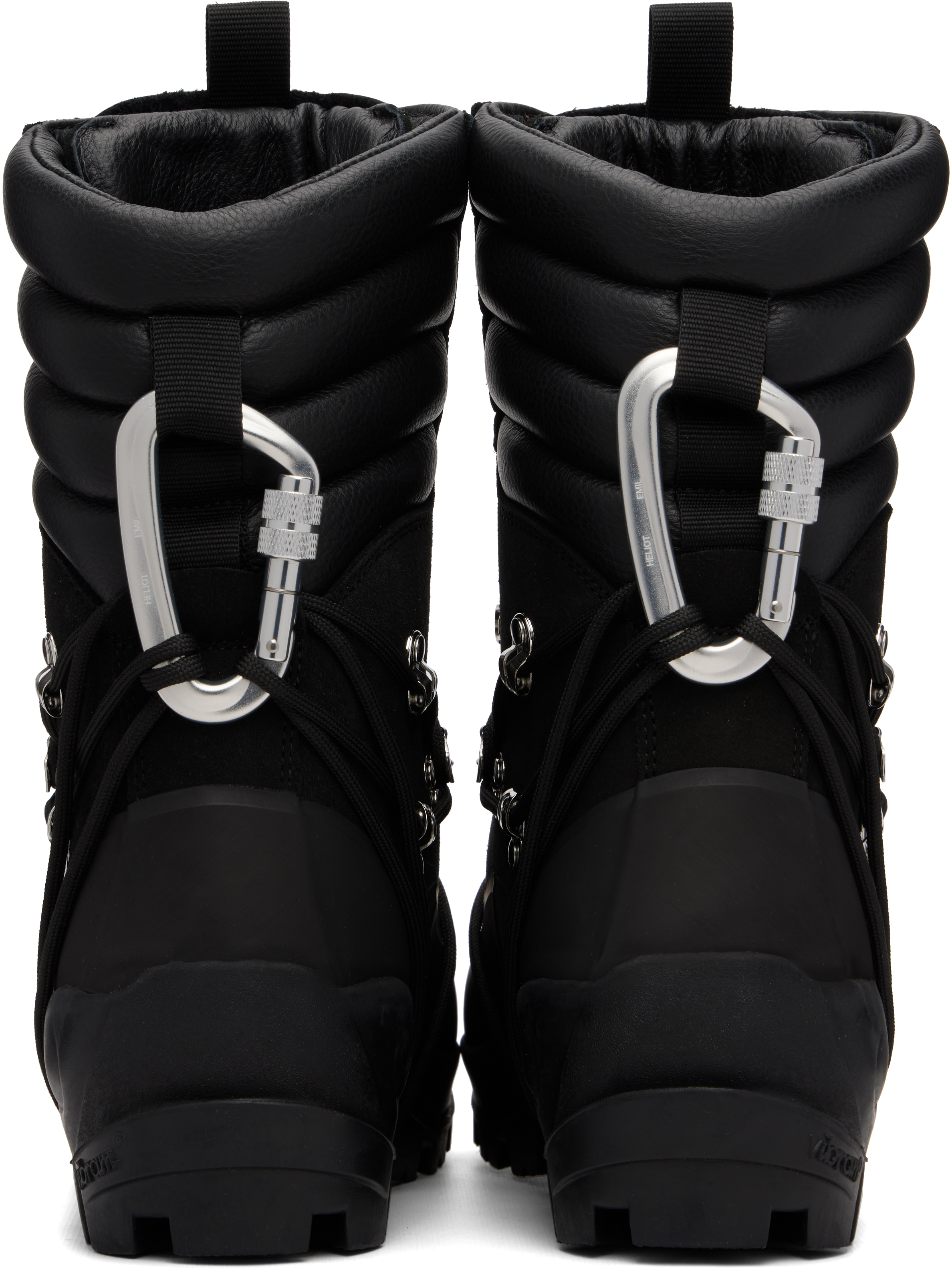 Black Tall Hiking Boots