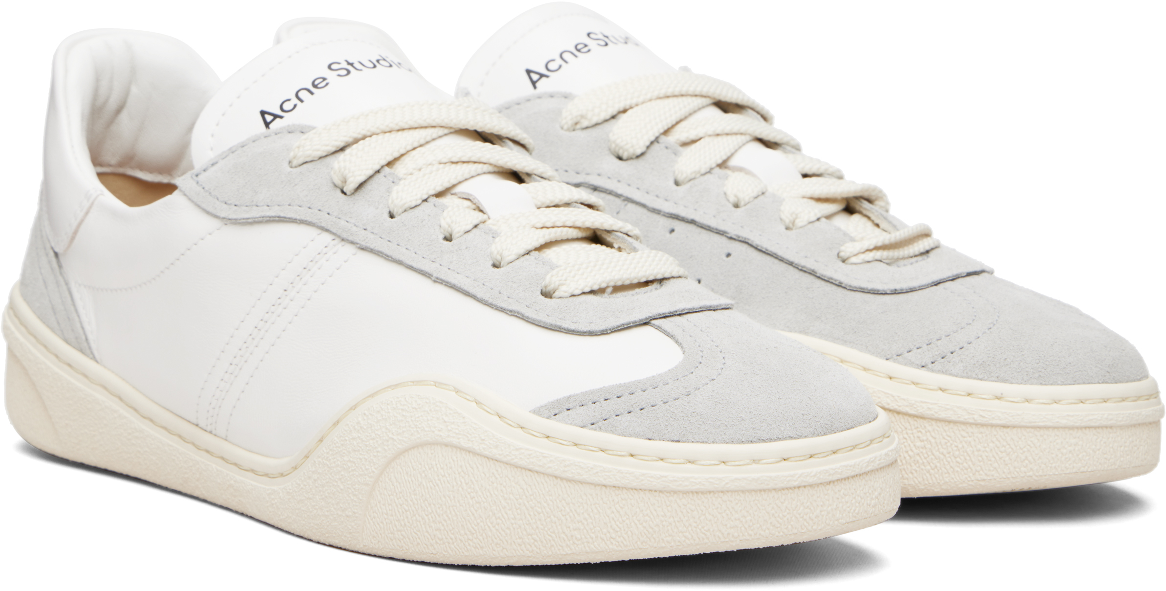White Leather Sneakers