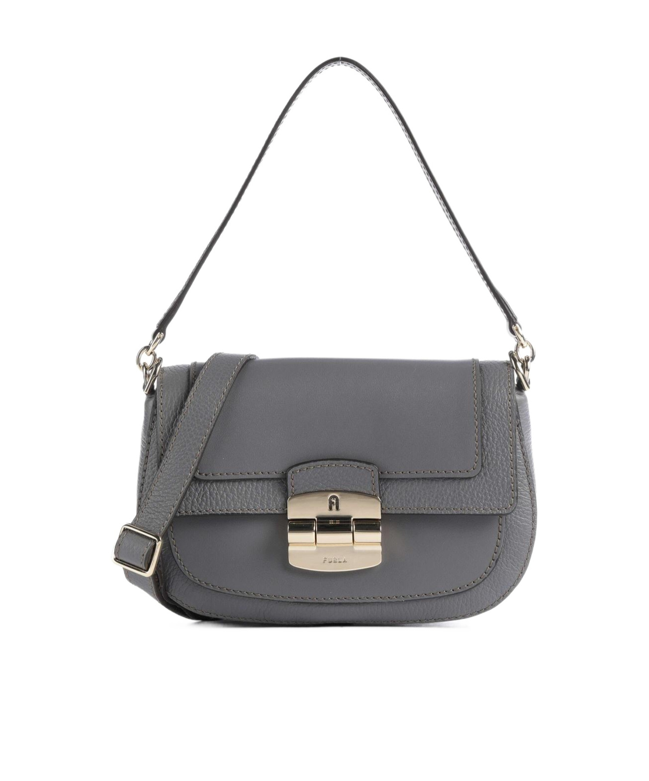 Furla Club 2 Fold-Over Crossbody Bag