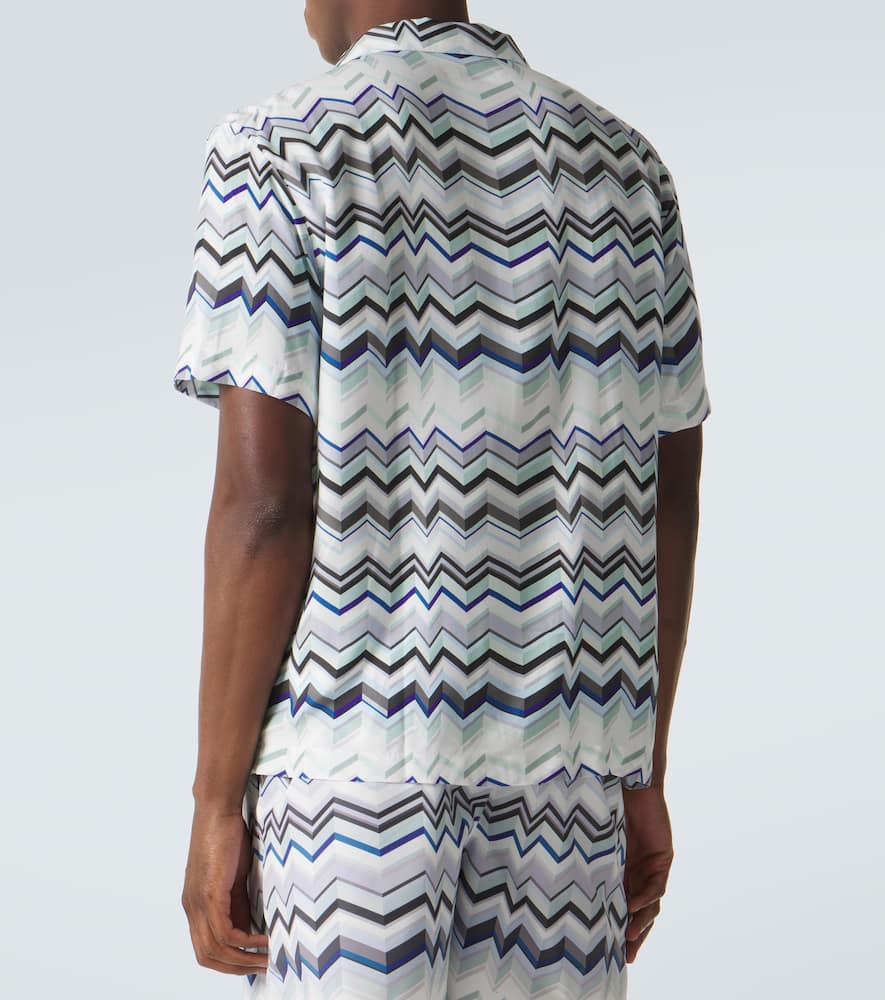 Zig Zag bowling shirt