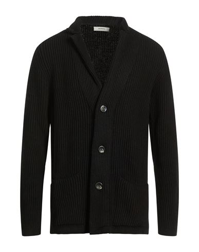 Man Cardigan Black Size 38 Wool, Viscose, Polyamide, Cashmere