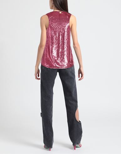 Manila Grace Woman Top Magenta Size 6 Polyester