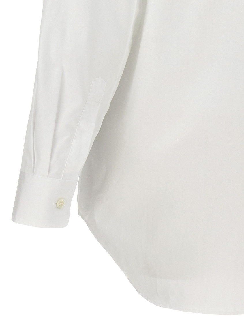 White Regular Logo Shirt