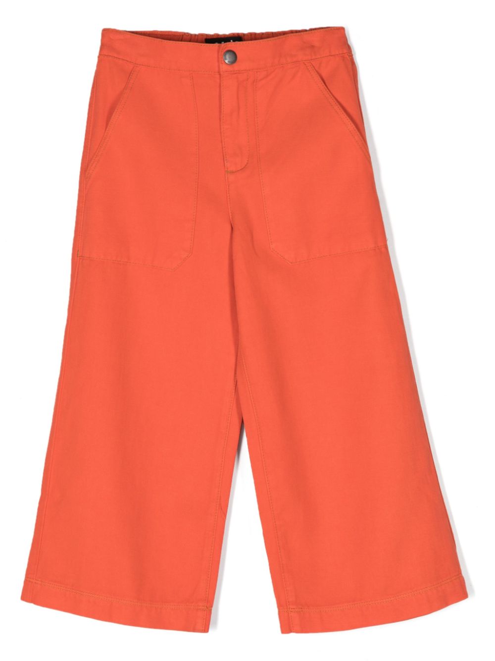Adelyna straight-leg trousers - Red