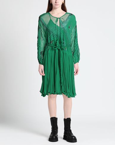 Woman Midi dress Green