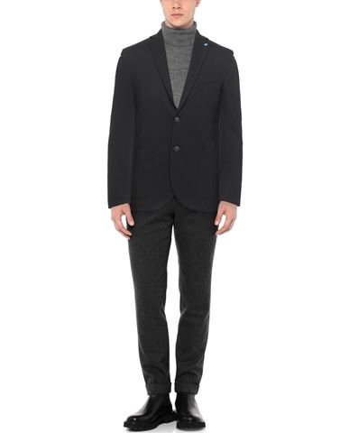 Man Blazer Black Size 38 Viscose, Polyamide, Elastane