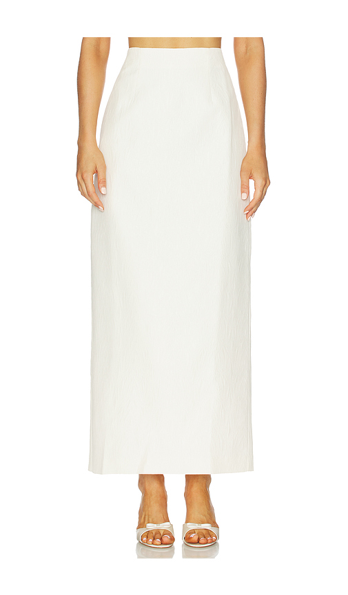 Clea Morgan Skirt in Ivory. S. Also in L