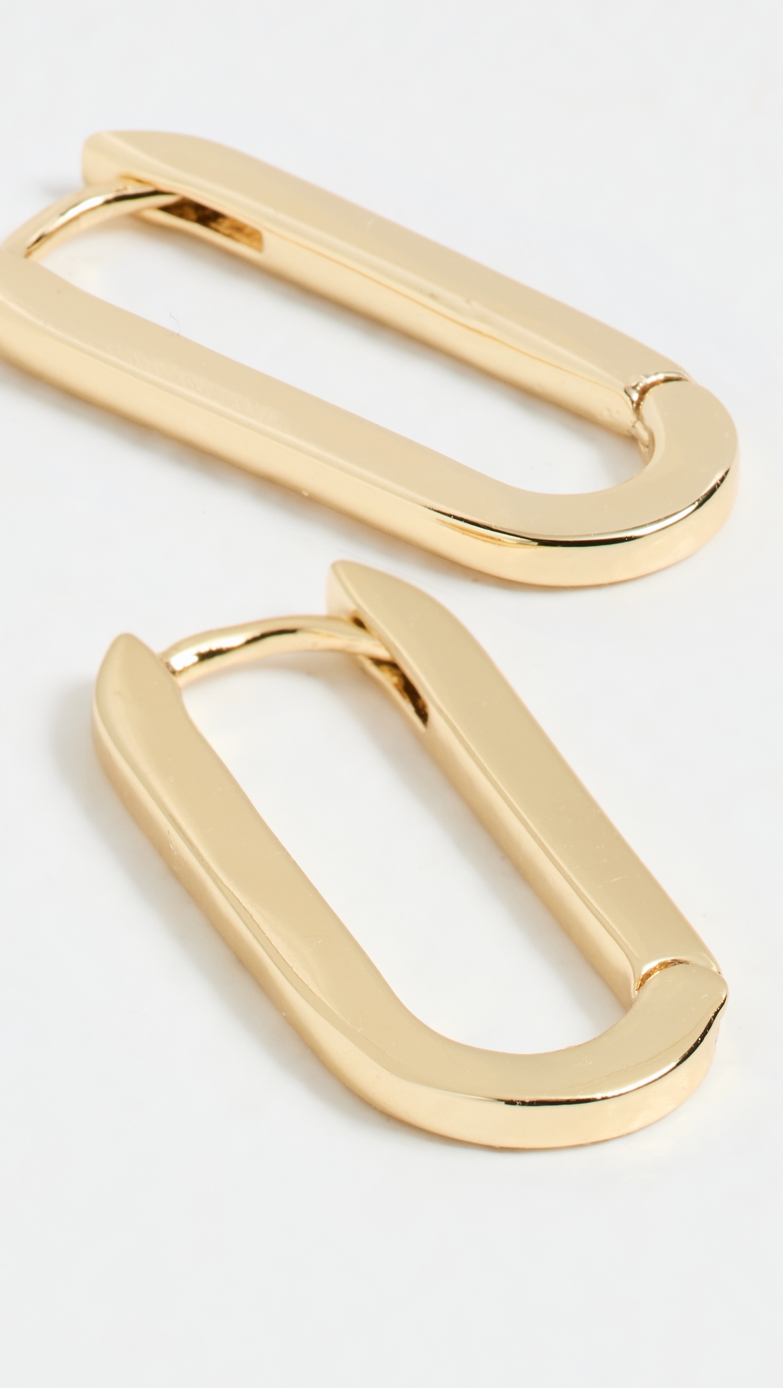 Parker Huggie Earrings Gold One Size