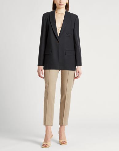 Chocolat Woman Blazer Charcoal Size 4 Virgin Wool