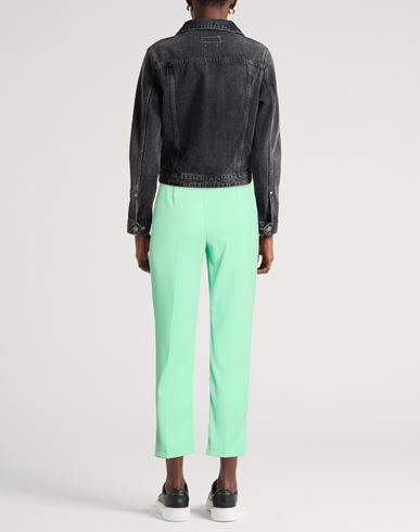Woman Pants Light green Size 2 Polyester, Elastane