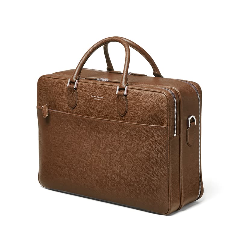 48 Hour Mount Street Travel Bag in Tobacco Pebble