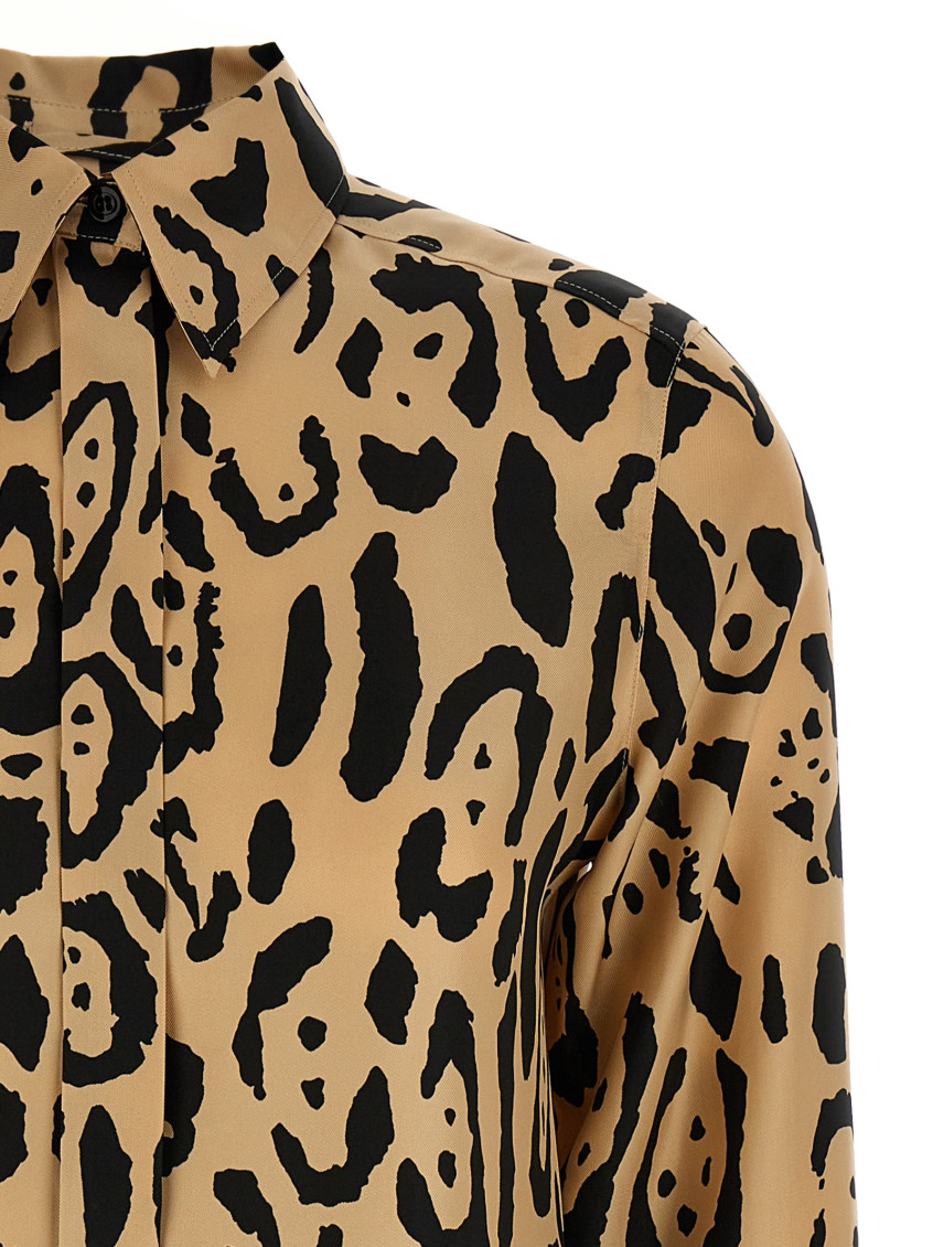 Armony Animal Patterned Long-sleeved Shirt