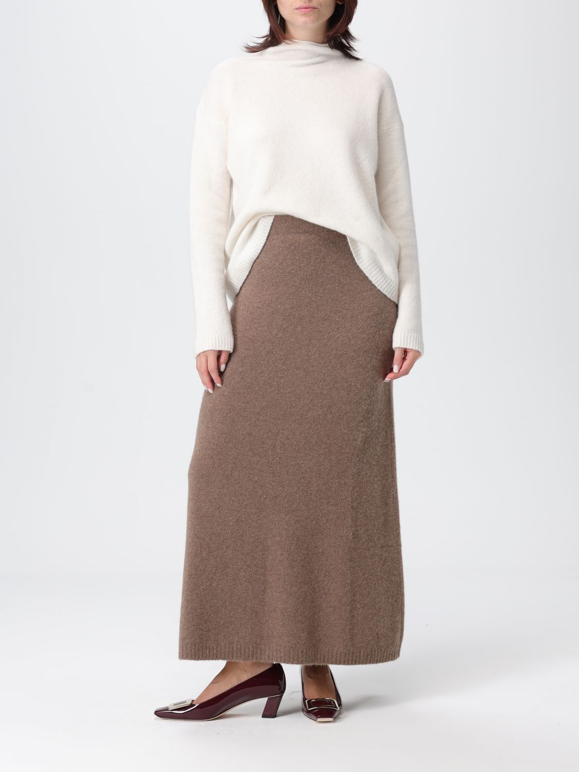 Skirt Woman color Grey