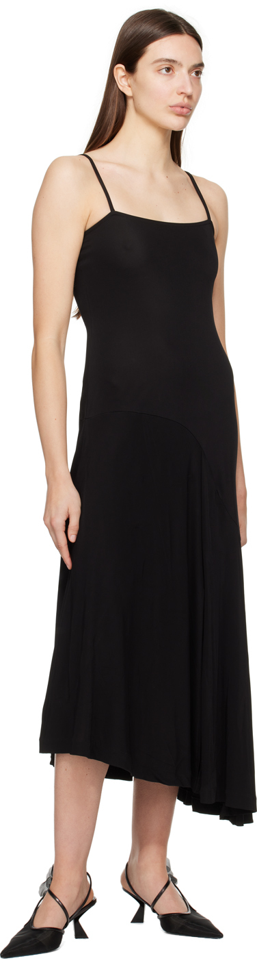 BITE Black Contour Midi Dress