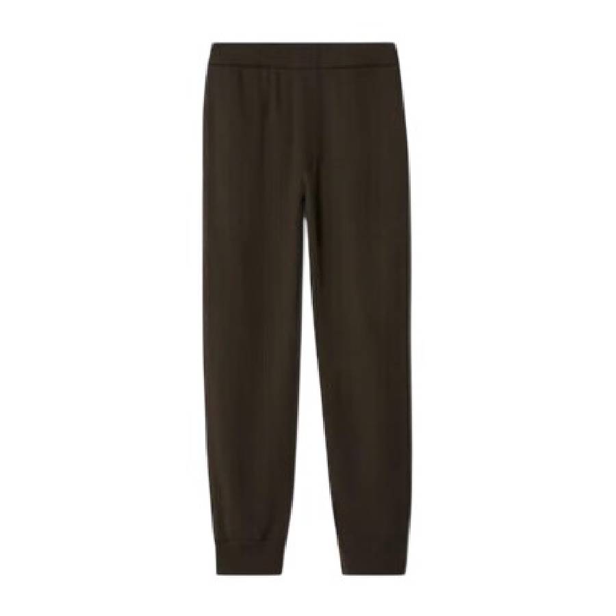 Asian Fit Logo-Embellished Wool Jogging Pants