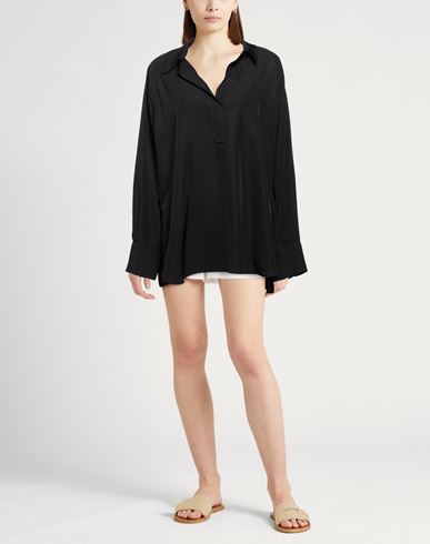 Woman Top Charcoal Size 10 Acetate, Polyester
