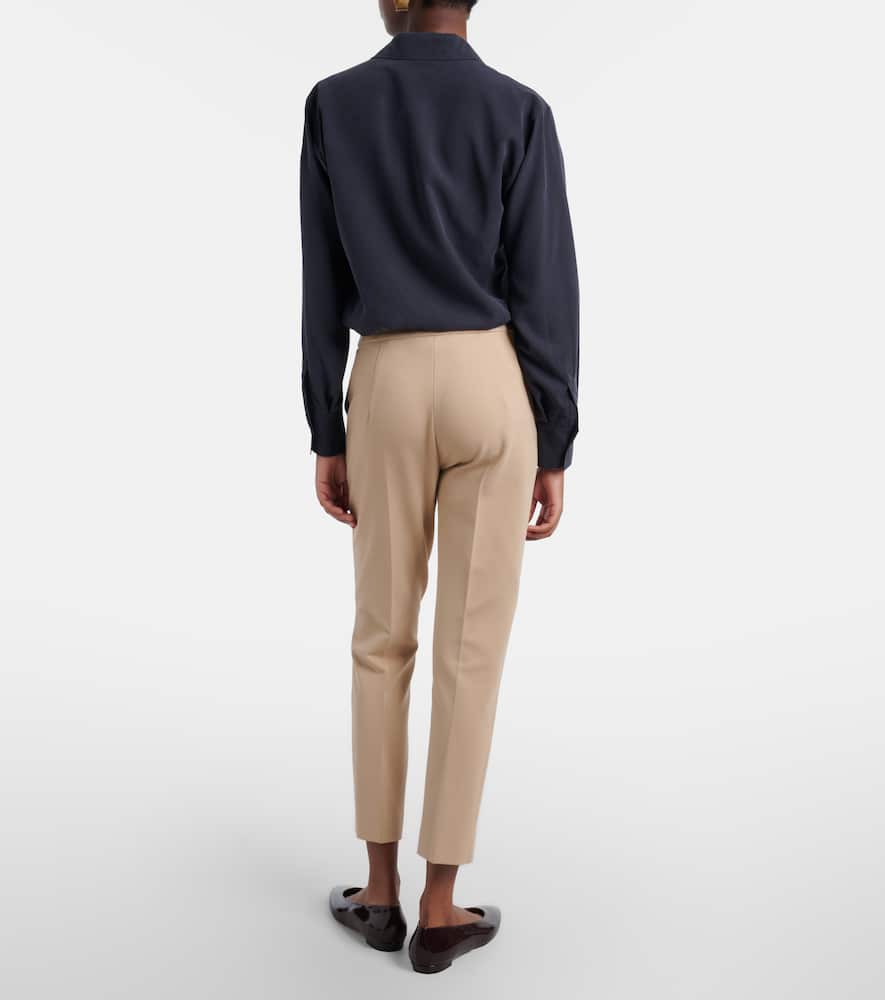 Pegno jersey cropped slim pants