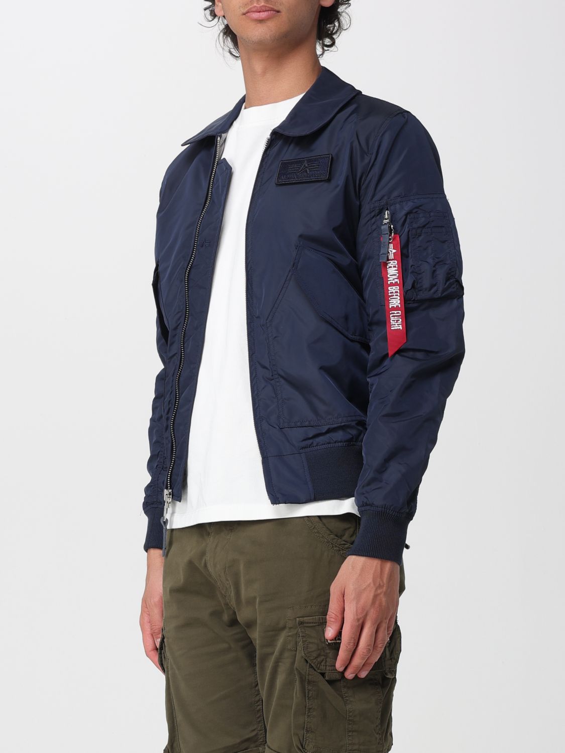 Jacket Men color Blue
