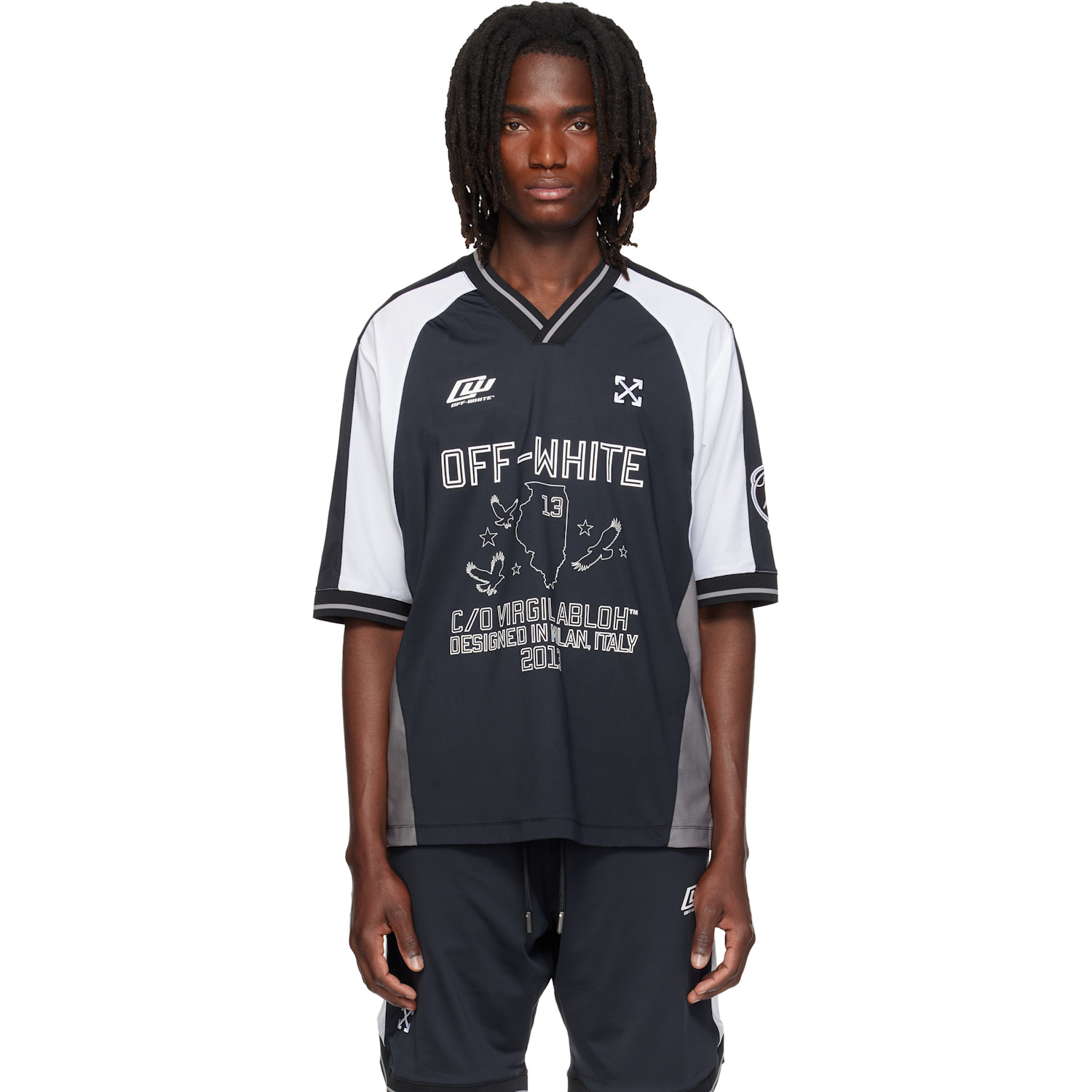 Black Eagle Team Soccer T-shirt