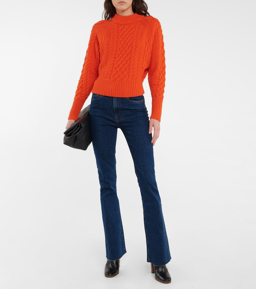 3x1 N. Y.C. Farrah high-rise flared jeans