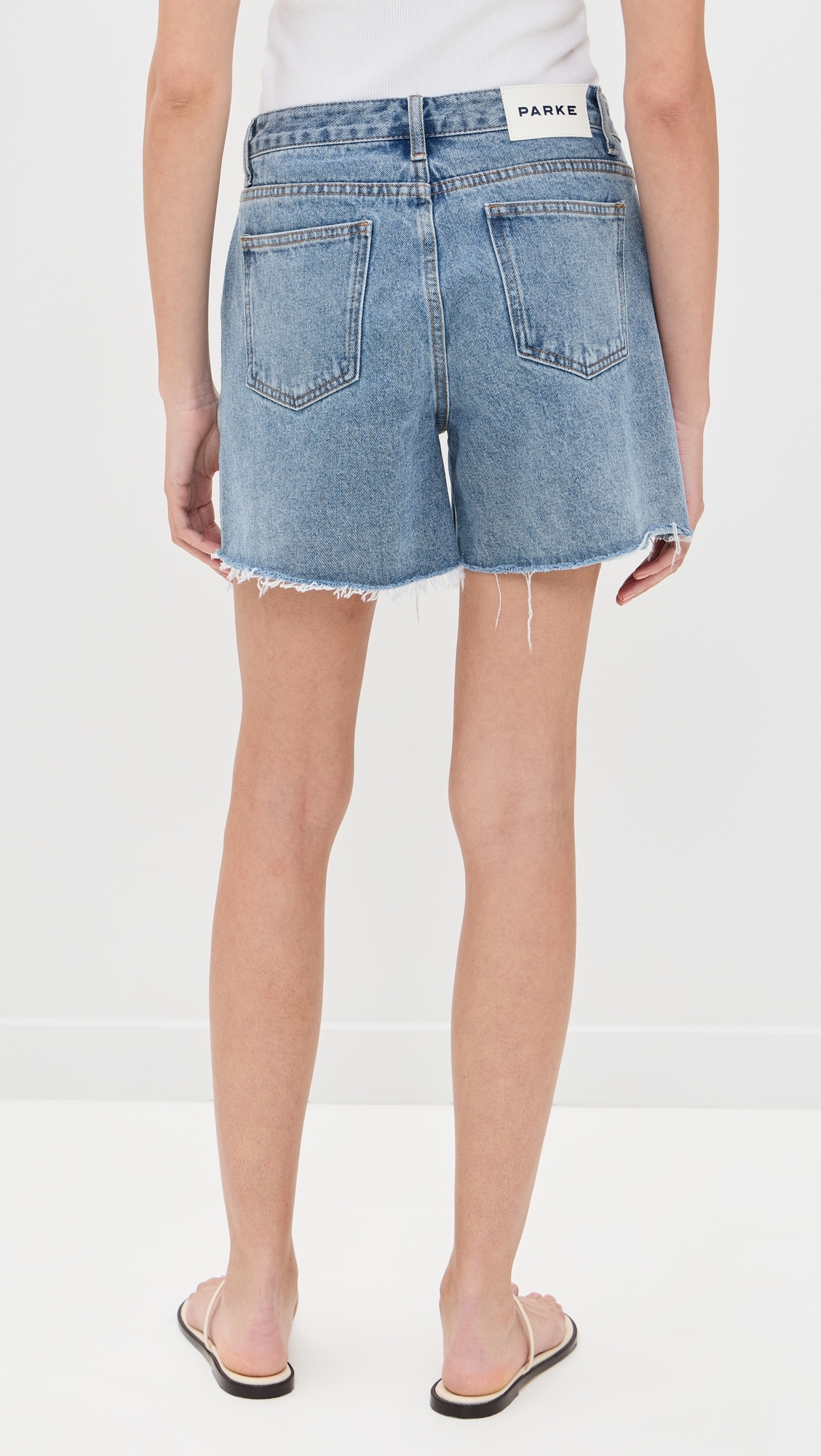 PARKE Vintage Wash Long Baggy Shorts Vintage Wash