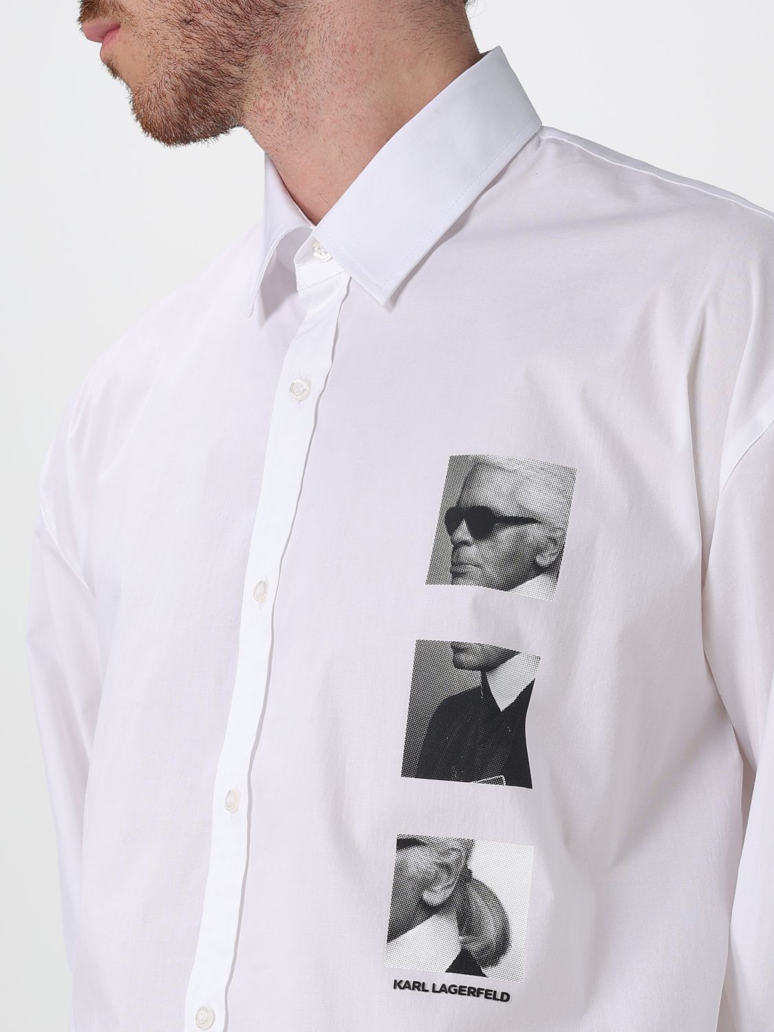Shirt Men color White