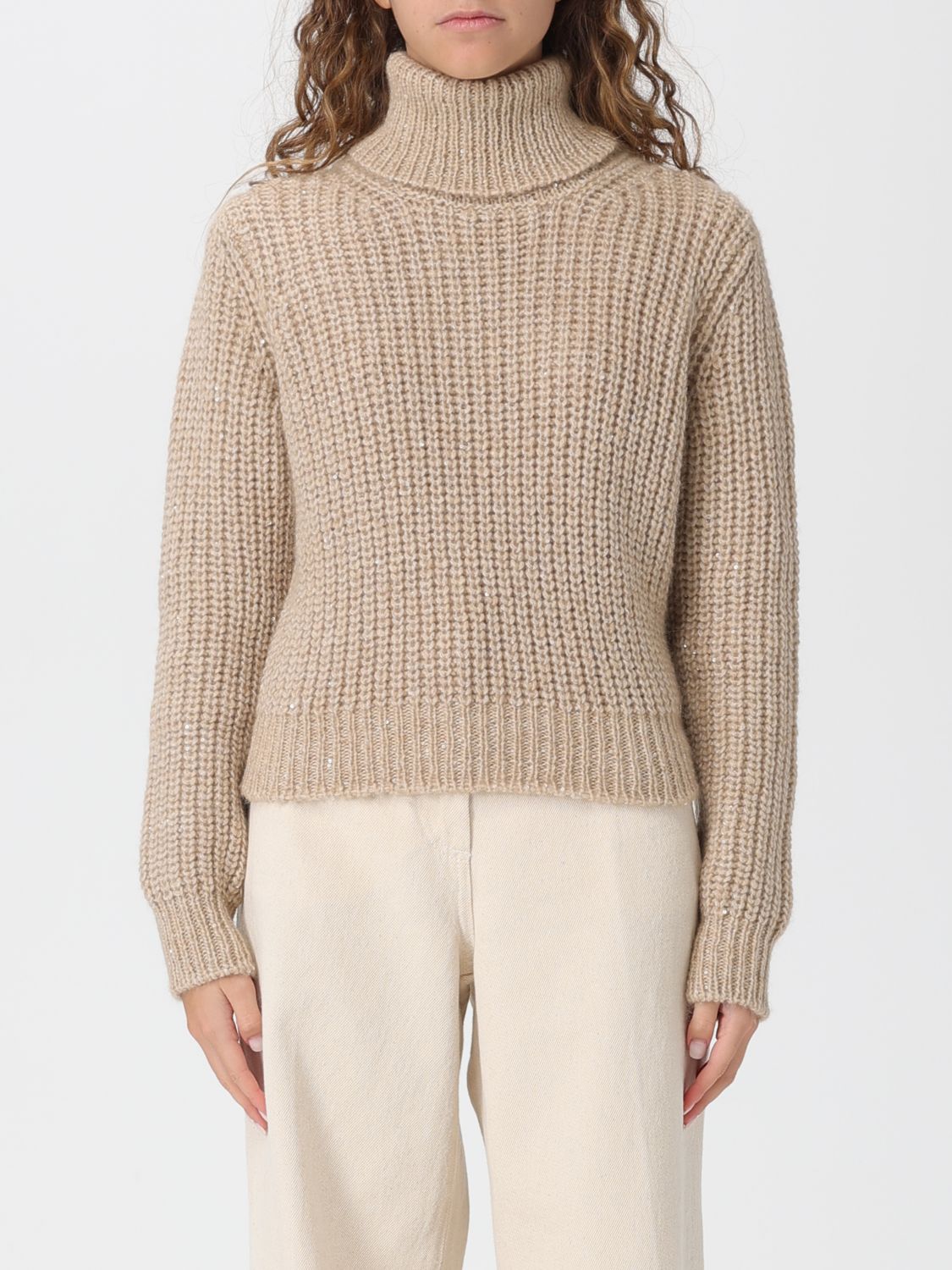 Sweater Woman color Beige