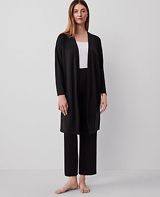 Ann Taylor Shawl Collar Duster