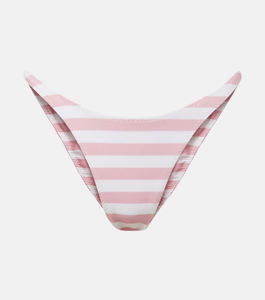 '90s striped bikini bottoms