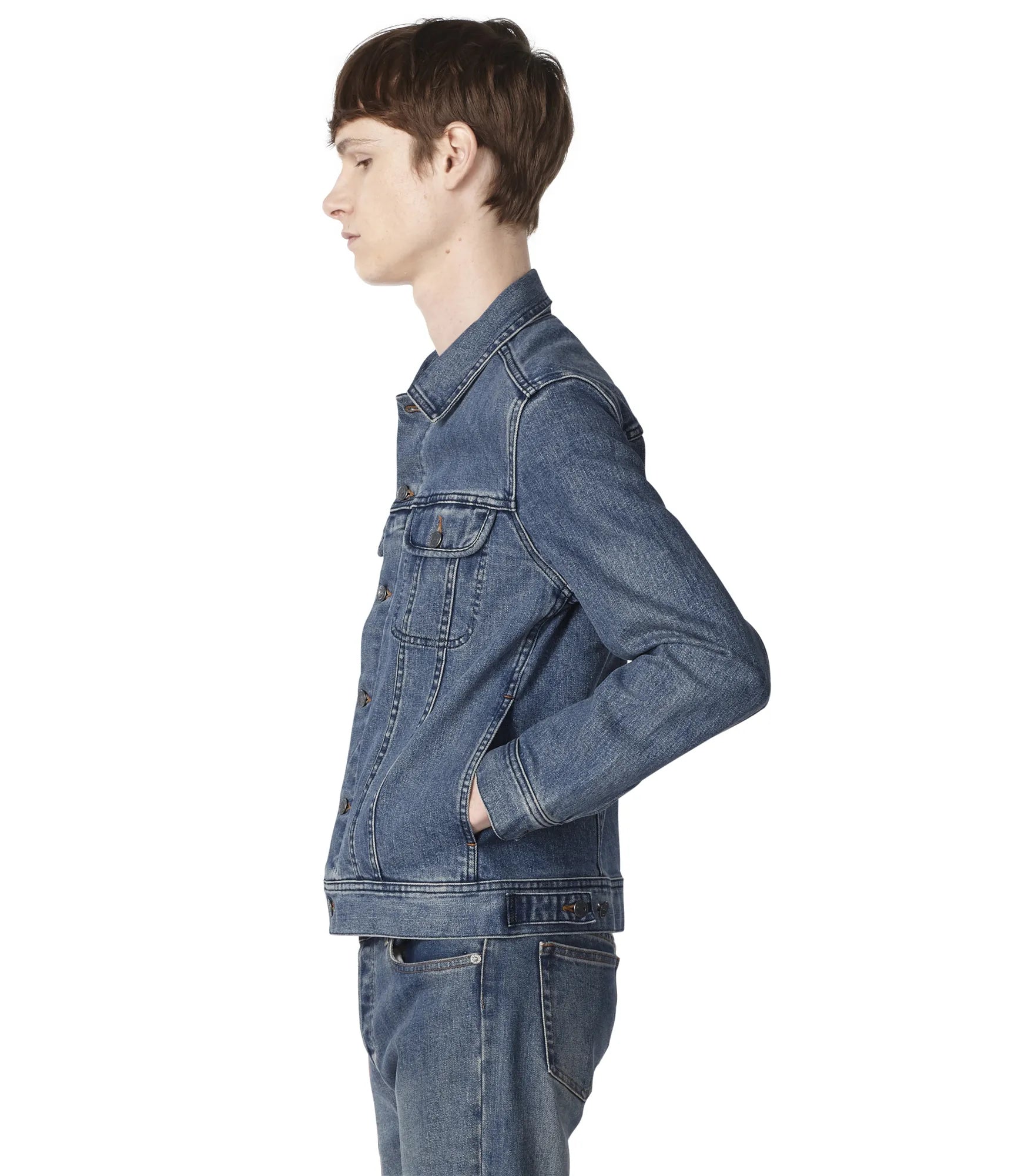 Jean US jacket IAI - Stonewashed Indigo