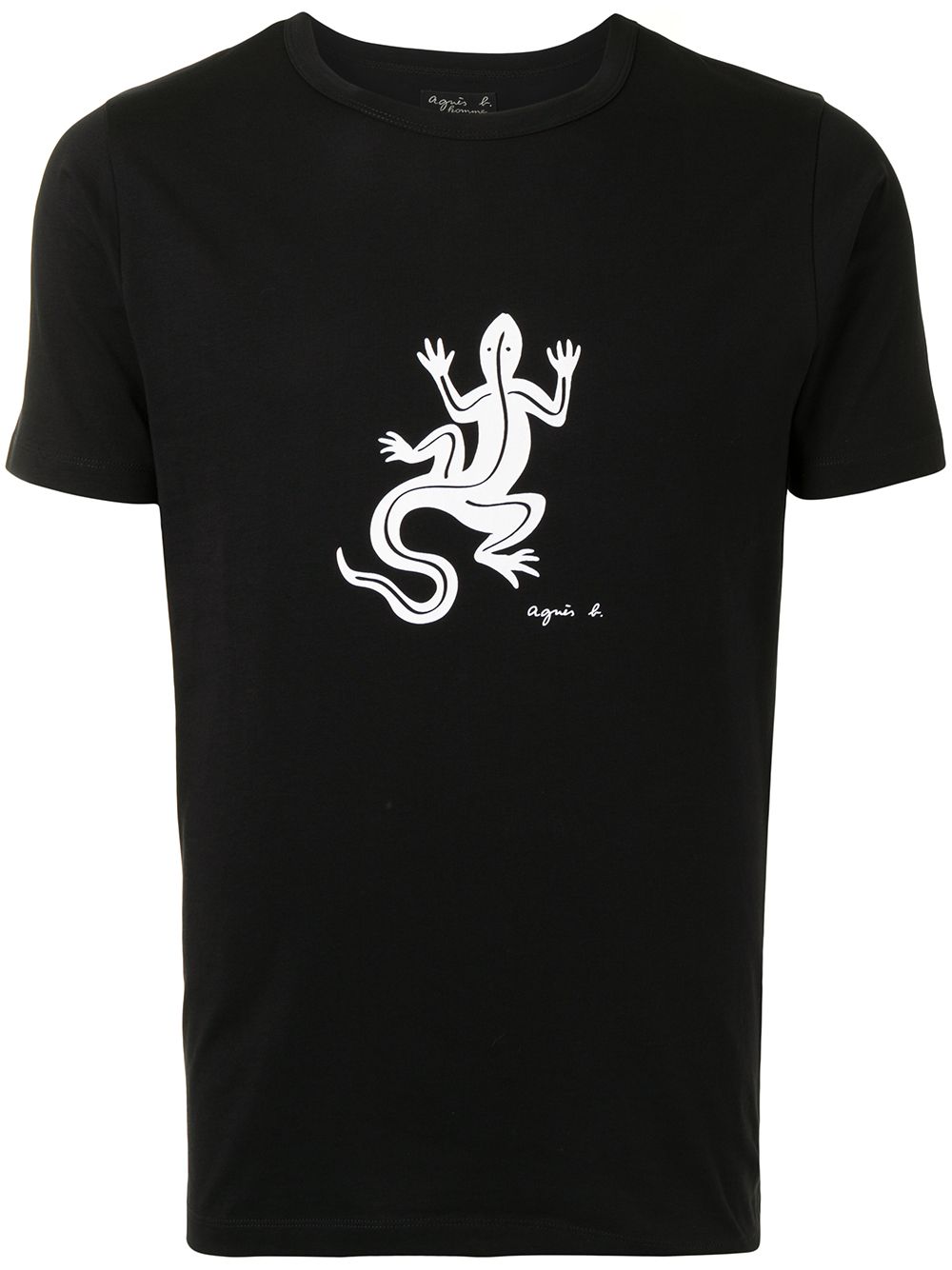 Logo-print cotton T-shirt - Black
