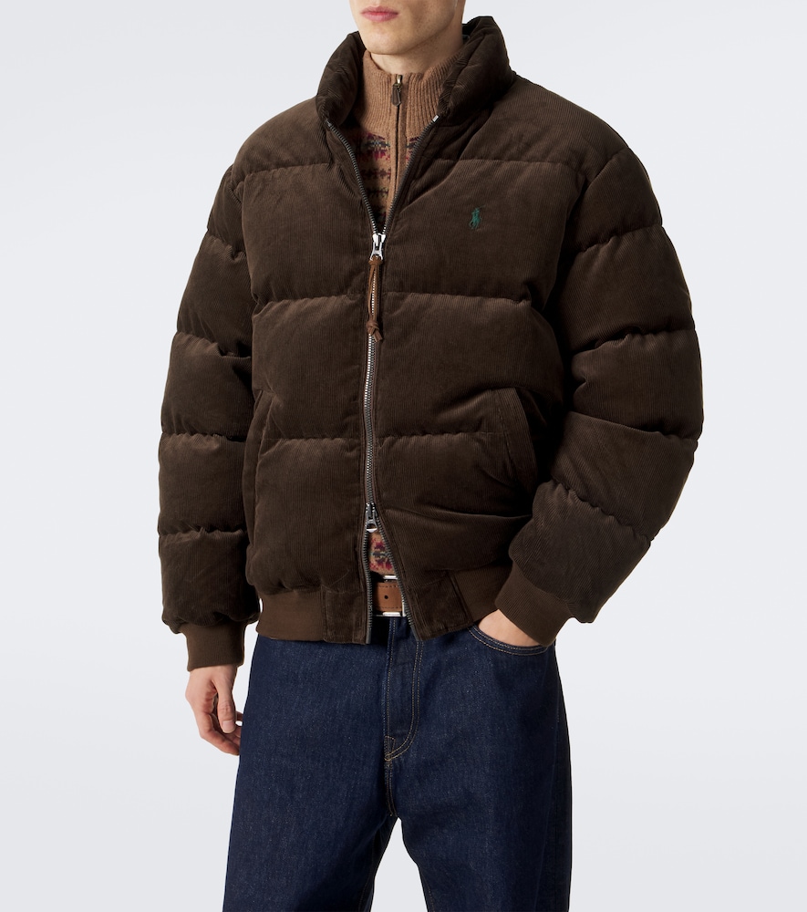 Wyoming cotton corduroy down jacket