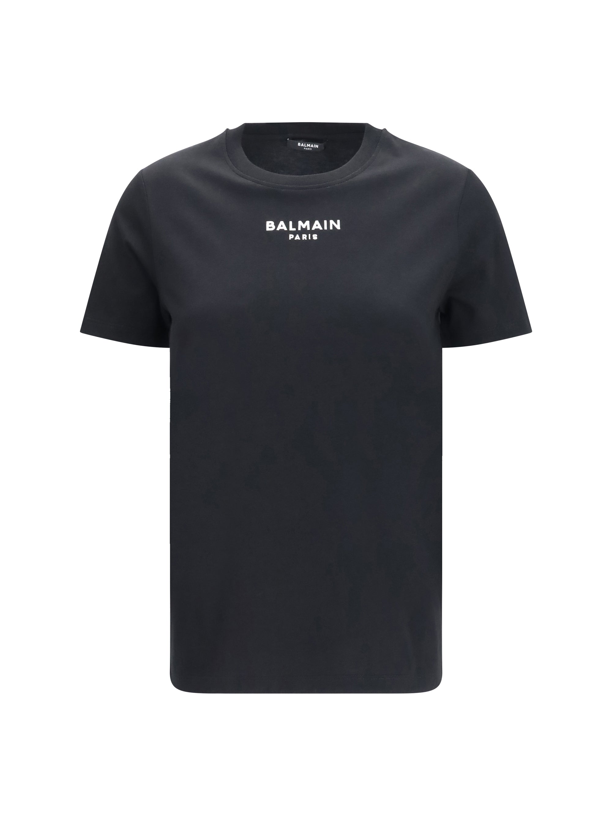 Logo-Print Cotton T-Shirt — Black