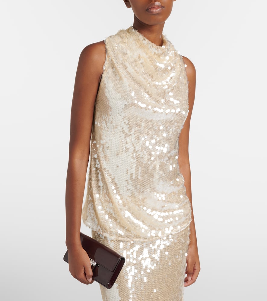 Sequined top
