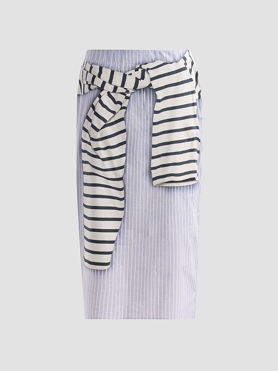 Women's The Townes Cotton Pencil Skirt - Trompe