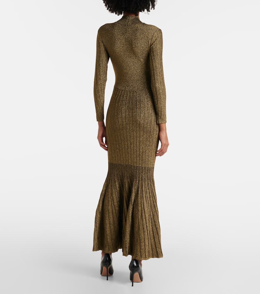 Raquel lamé maxi dress