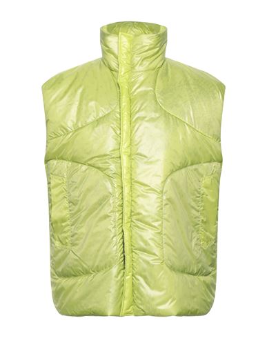 Man Puffer Lime green Size S Polyamide, Recycled polyester