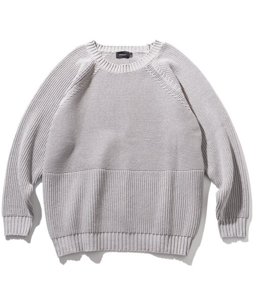 Half Incision Overfit Knit MFTNT002-GY