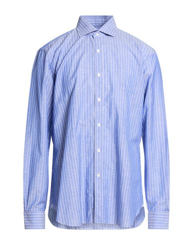 Man Shirt Light blue Size 17 ½ Cotton, Linen