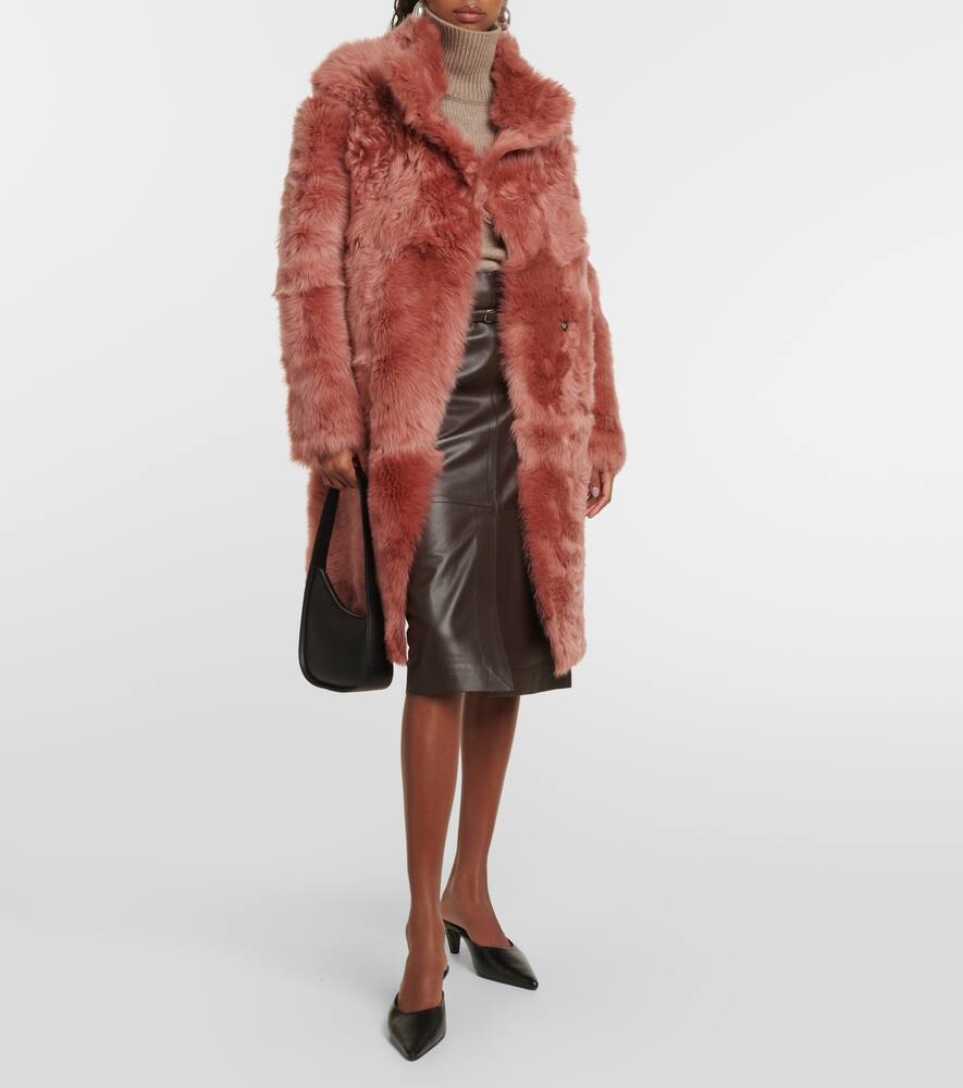 Shearling coat